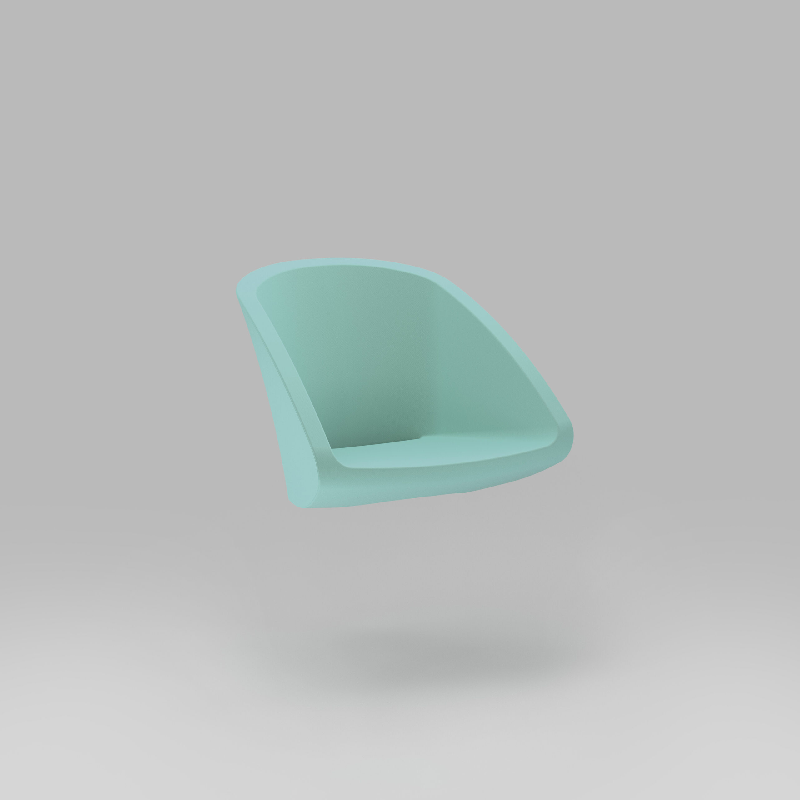 80 GALA Small Armchair Without Base Front