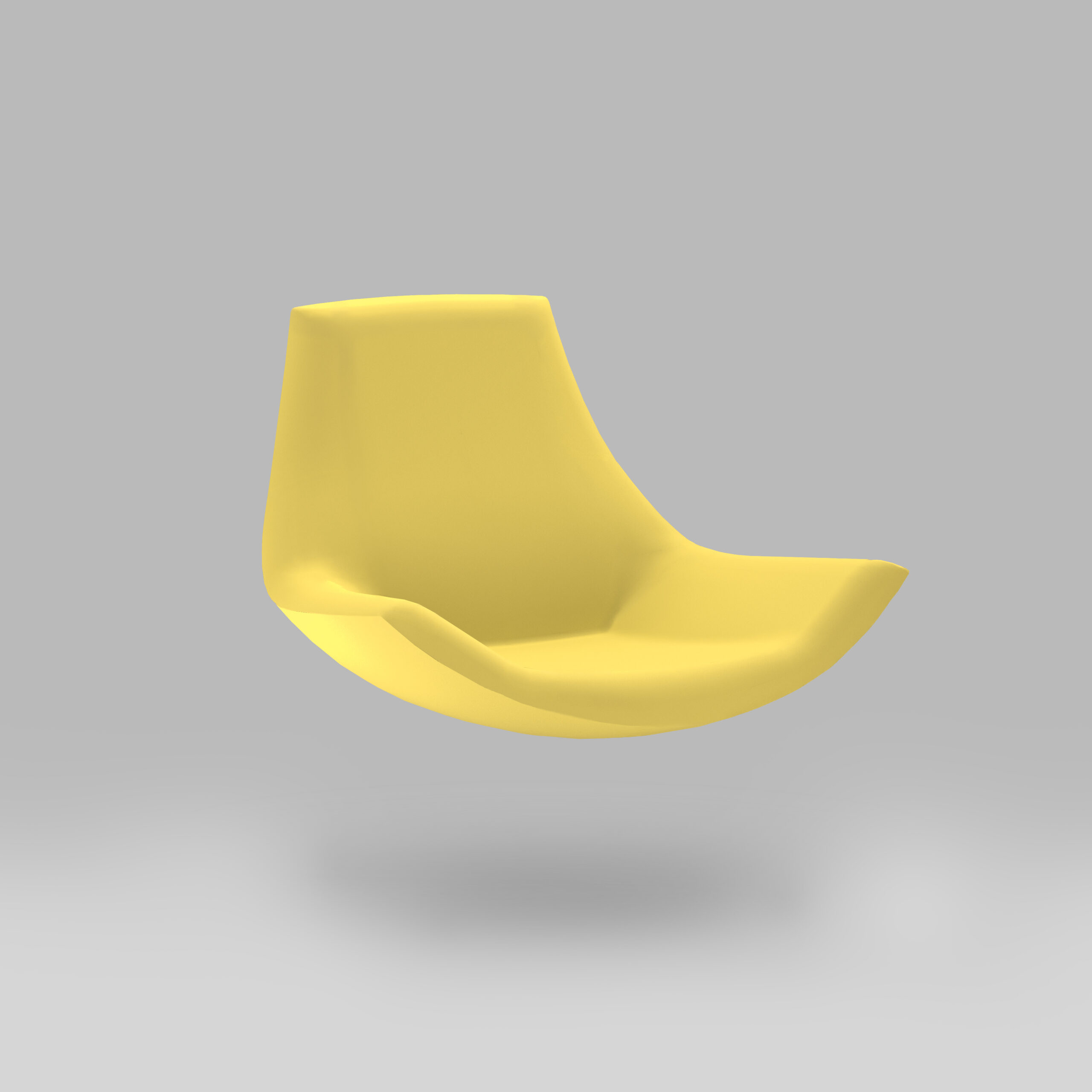 GINGER Poltrona Bassa Senza Base Fronte