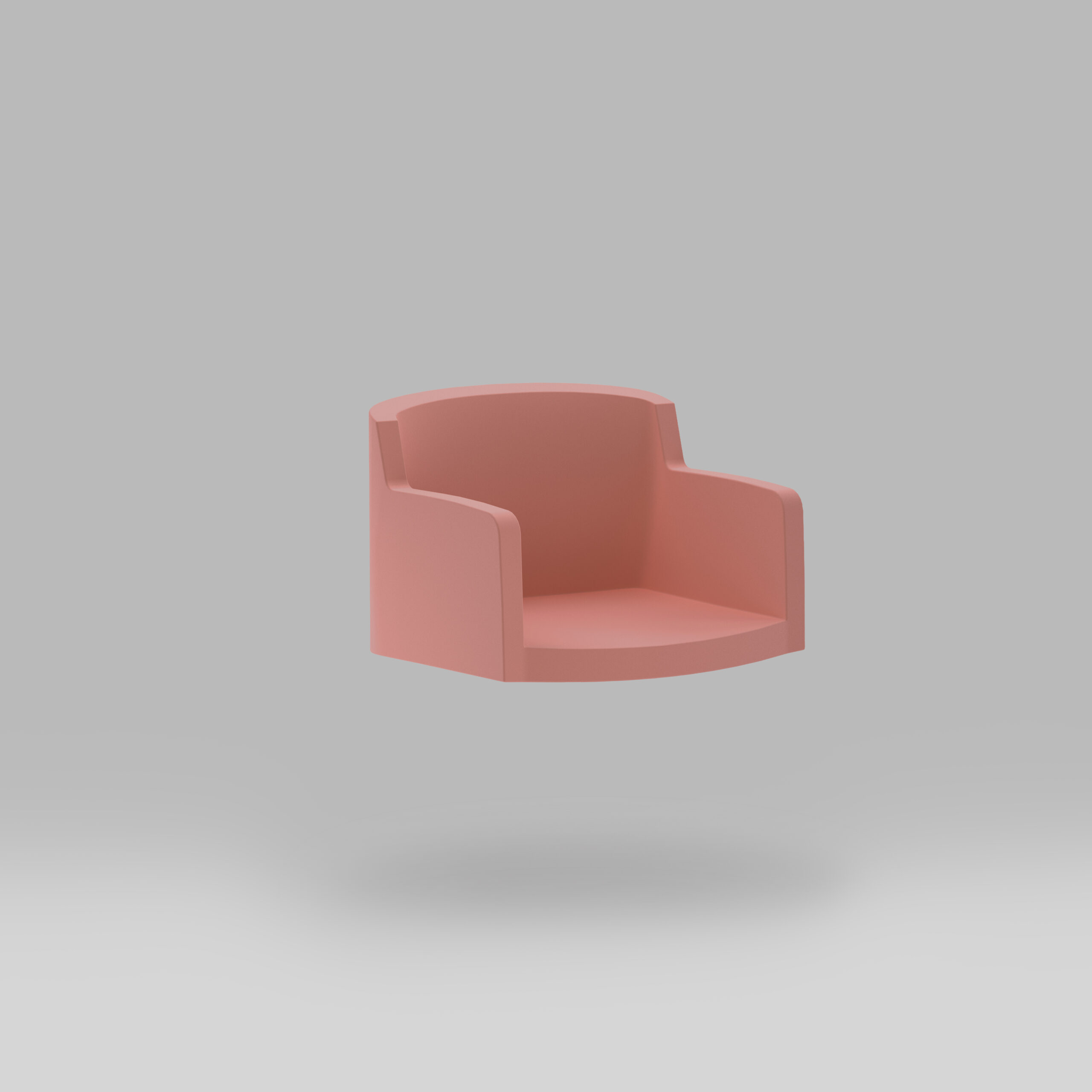 PAPRIKA Armchair Without Base Front